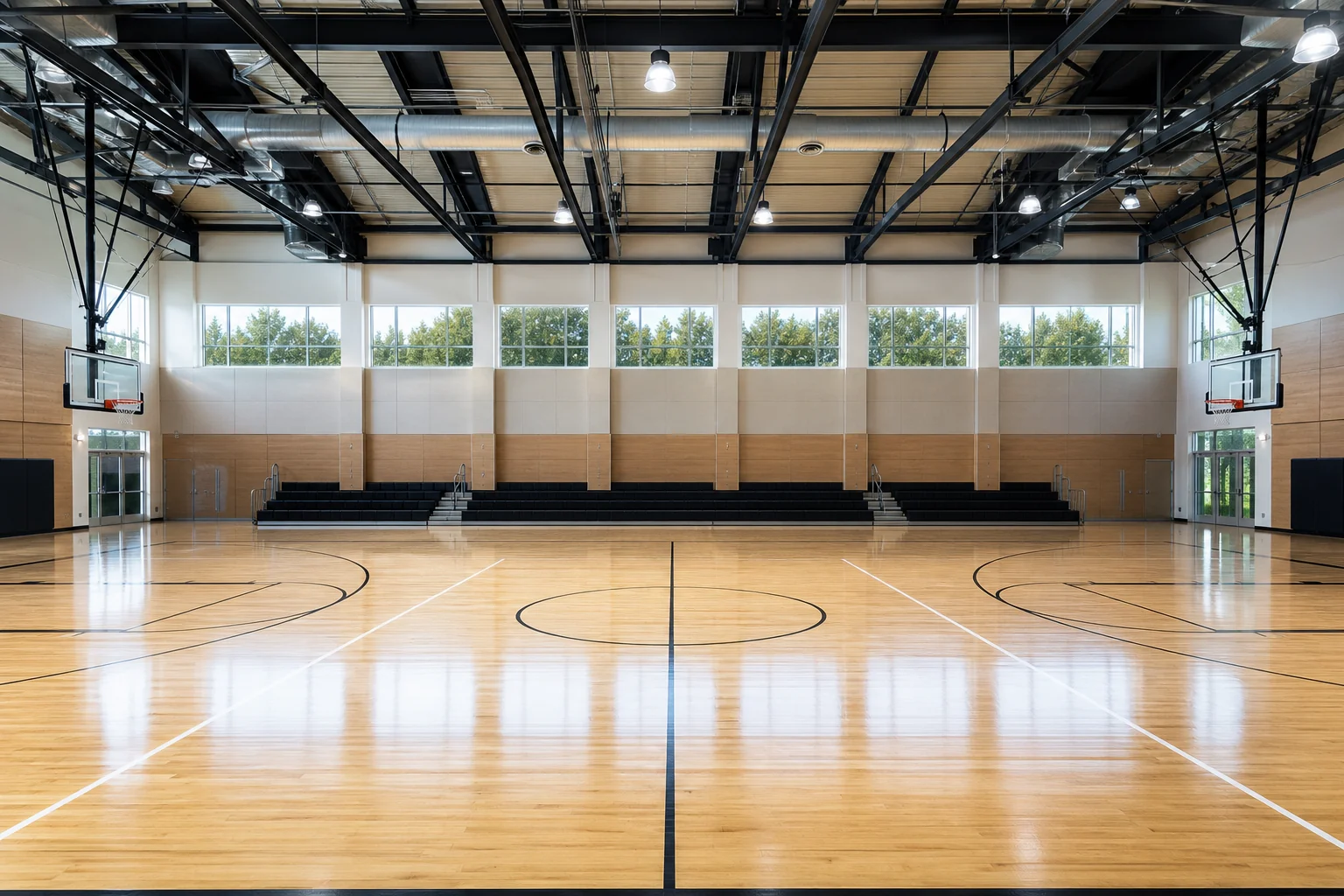 Basketballhalle