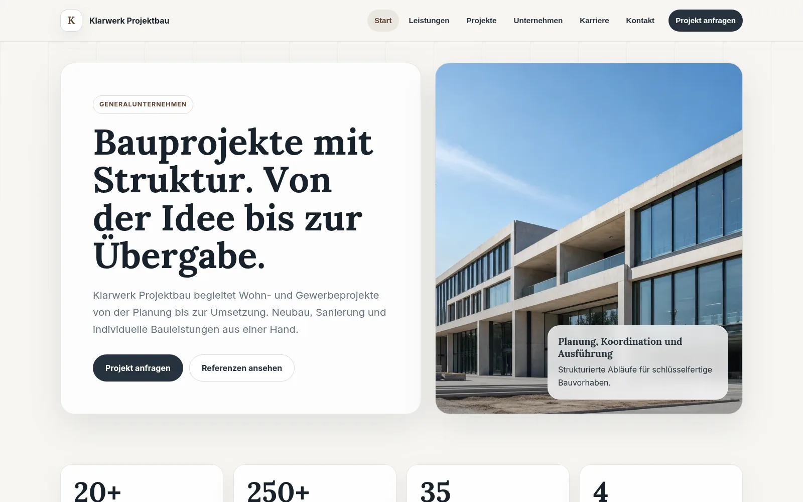 Vorschau von Bauunternehmen Premium