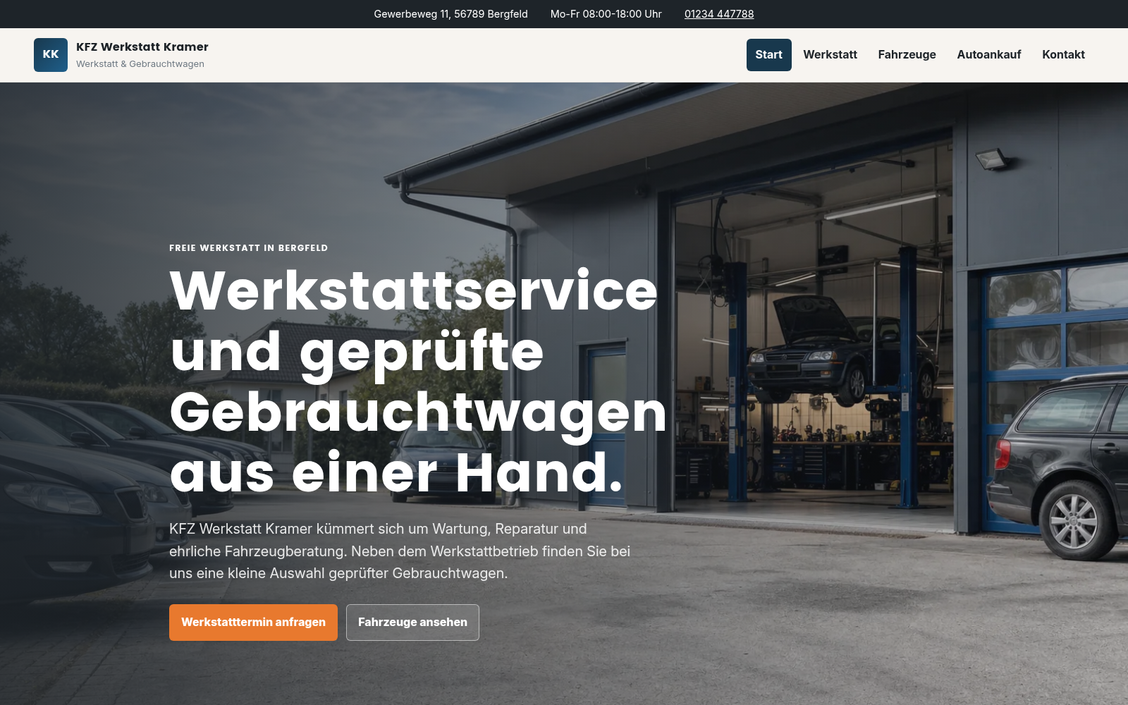 Vorschau von Kfz Werkstatt Kramer