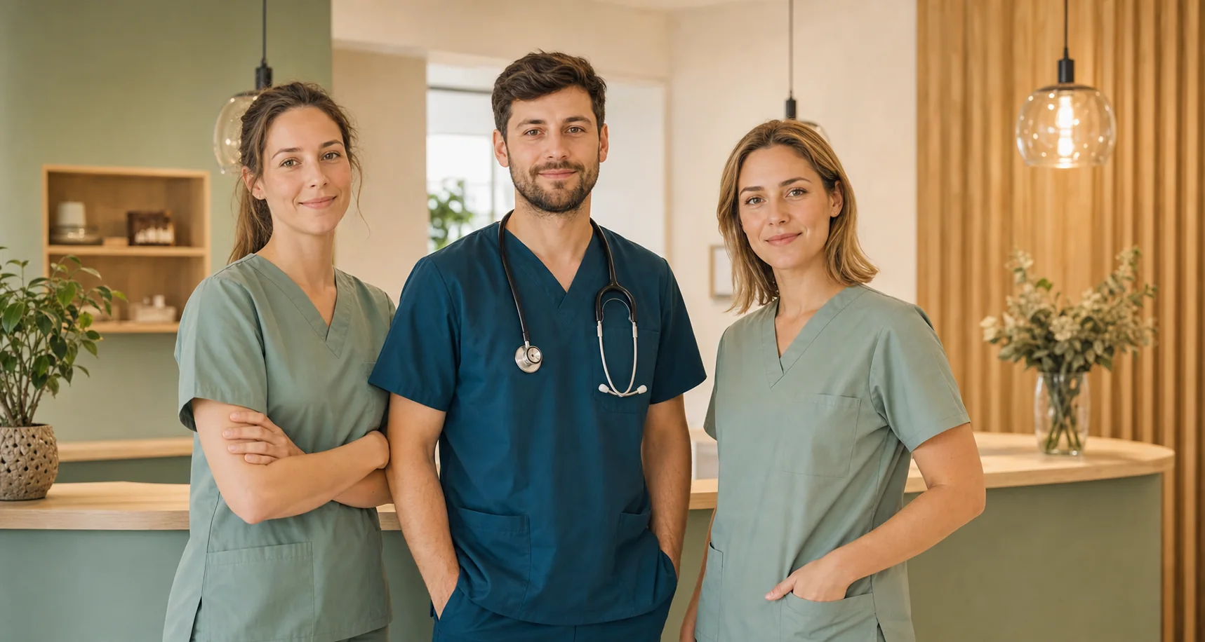 Fiktives Praxisteam der Kleintierpraxis