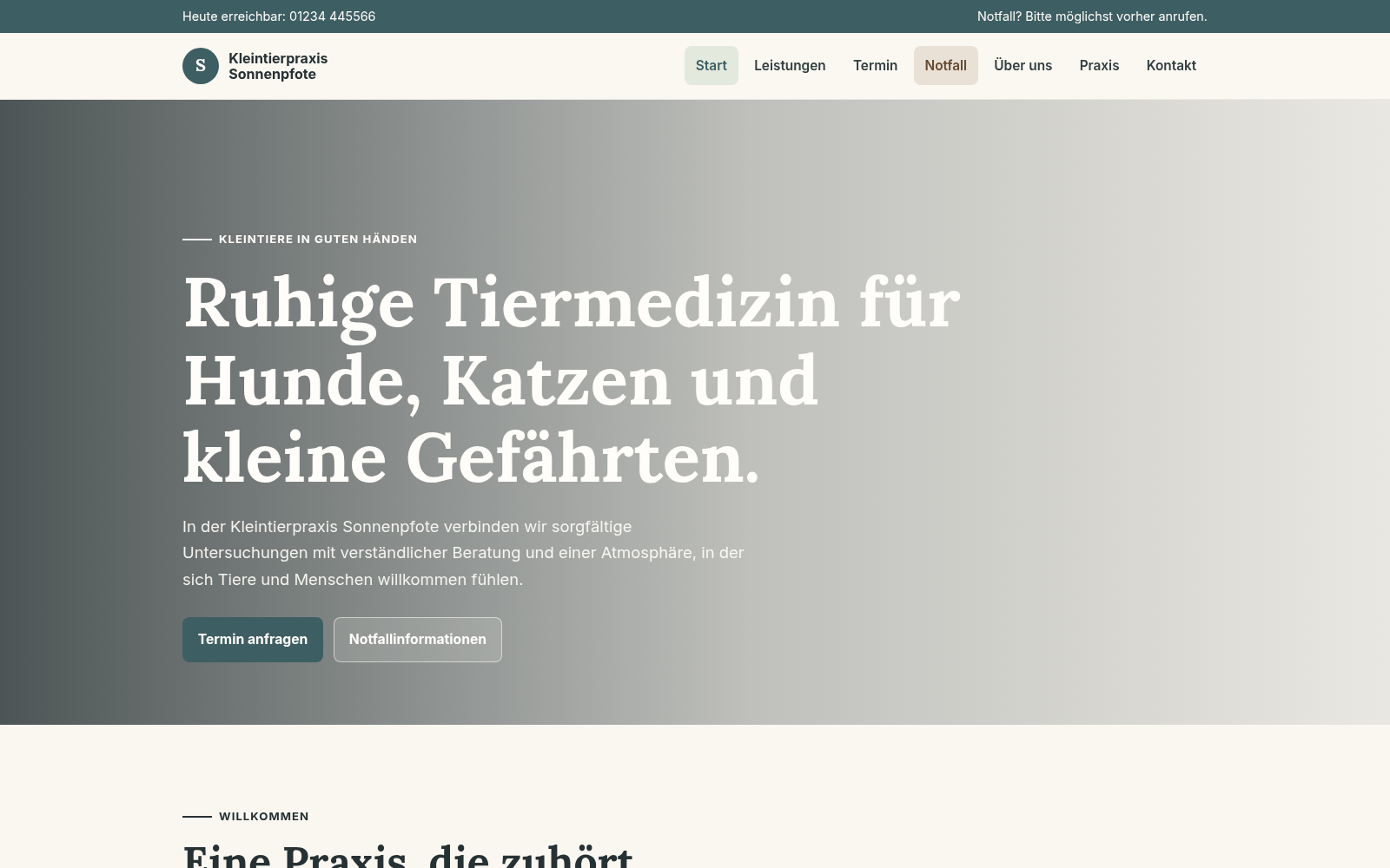 Vorschau von Kleintierpraxis Sonnenpfote