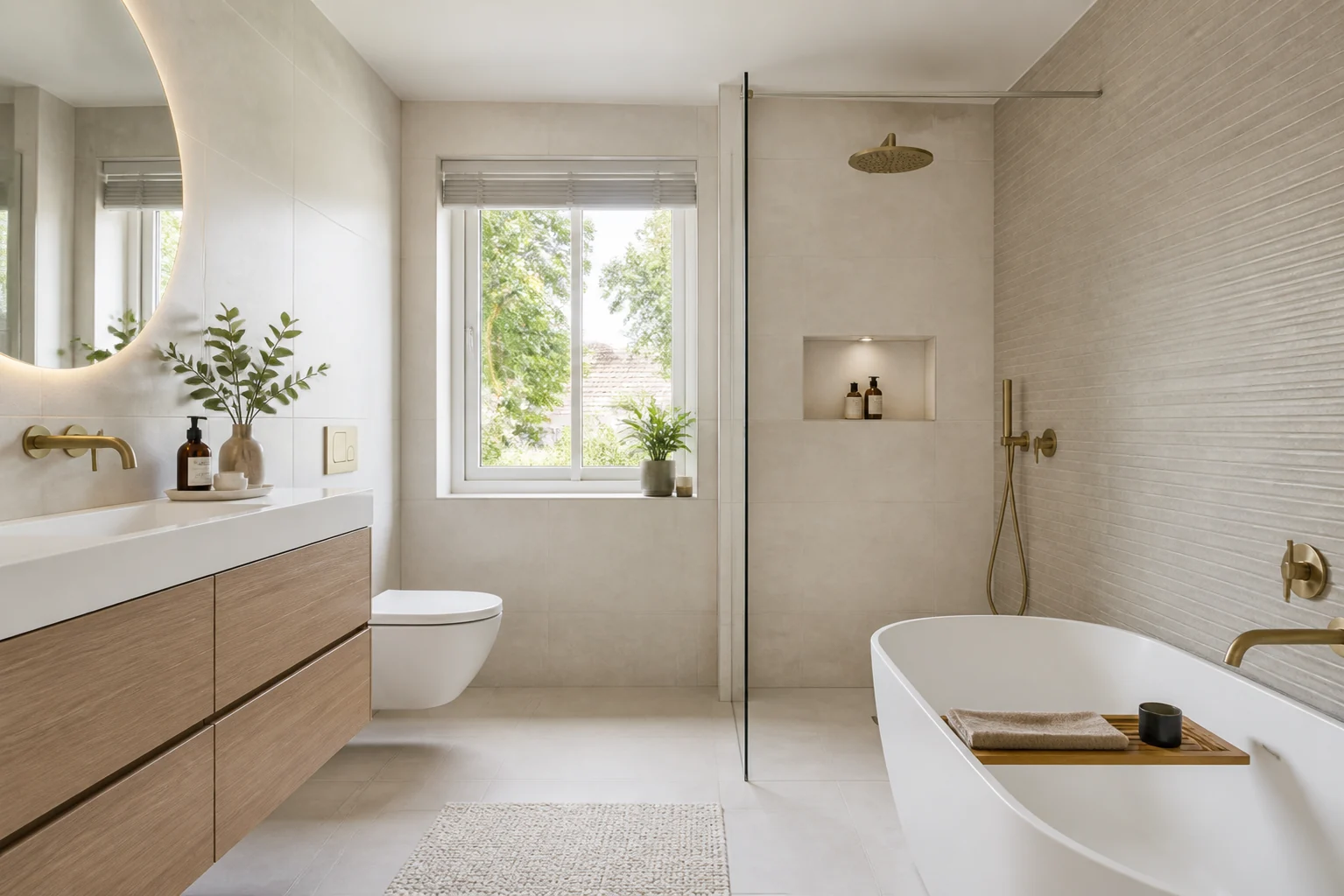 Modernes Badezimmer