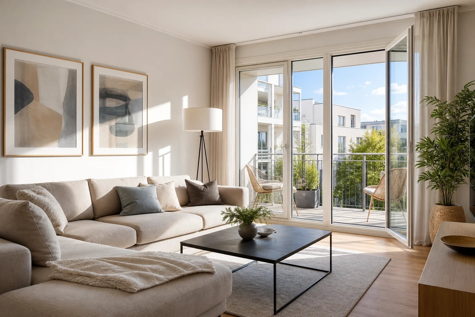 Helle Eigentumswohnung mit Balkon