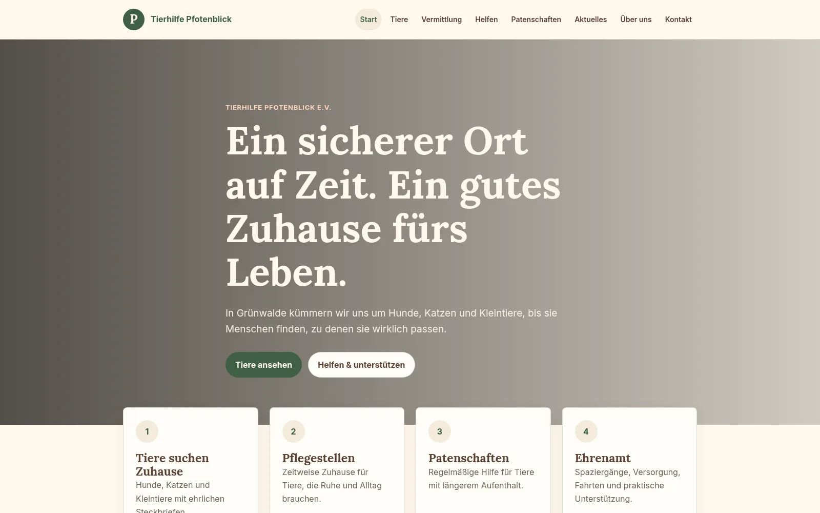 Vorschau von Tierhilfe Pfotenblick